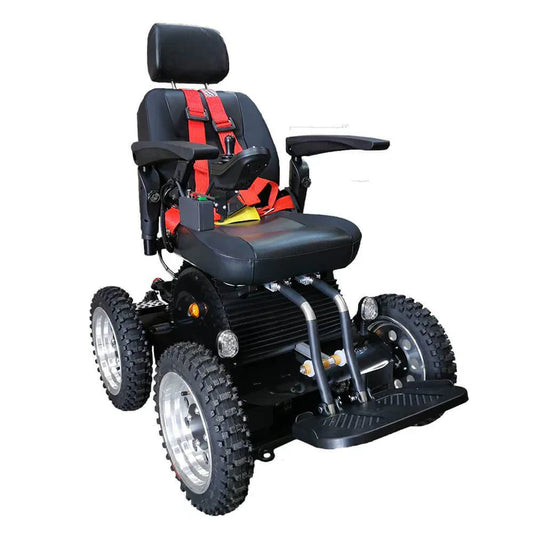 How Can Outdoor Power Wheelchairs Handle Rough Terrain?
