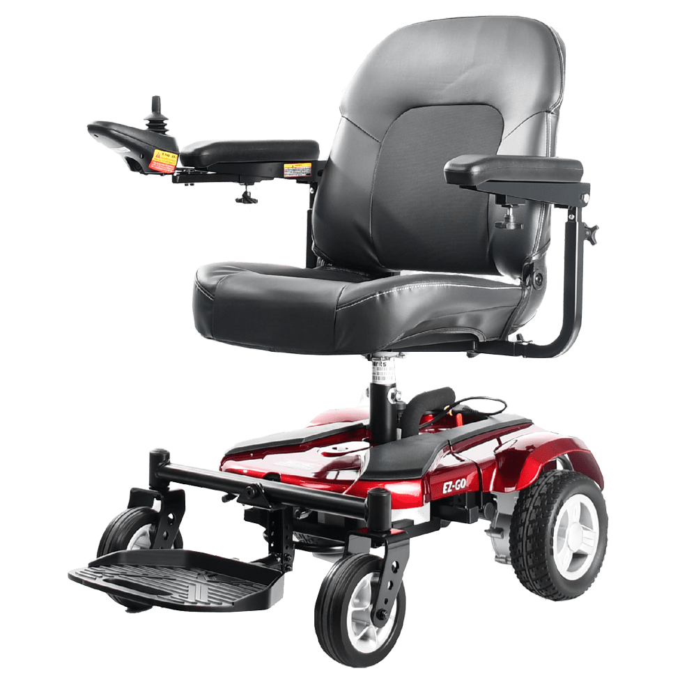 Merits EZ-GO Standard Power Wheelchair P321A Red