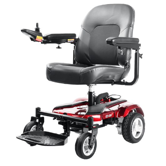 Merits EZ-GO Standard Power Wheelchair P321A Red