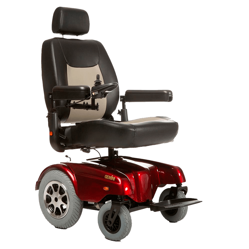 Merits Gemini Power Wheelchair P301 w/ Seat Lift