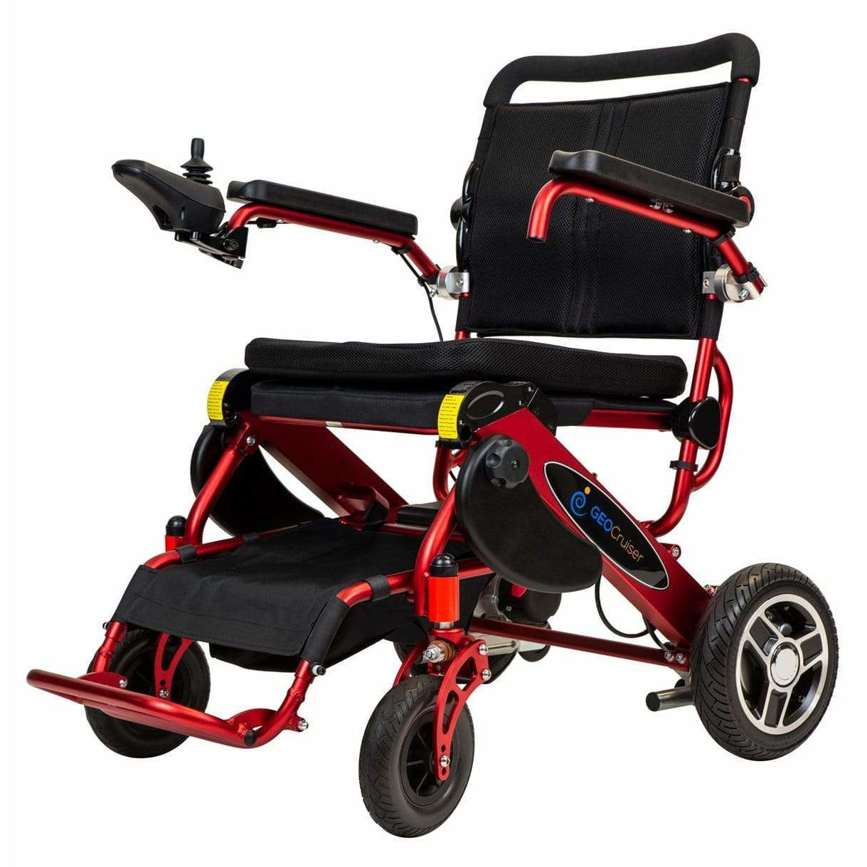 Pathway Mobility Geo Cruiser Elite EX Power Wheelchair Candy Apple Red