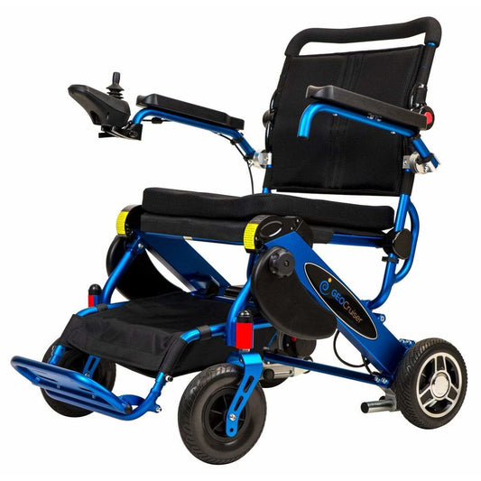 Pathway Mobility Geo Cruiser LX Power Wheelchair Royal Blue