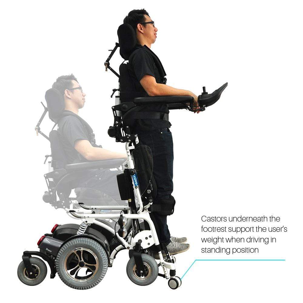 Wheelchair88 Draco Multi-Function Standing Power Wheelchair