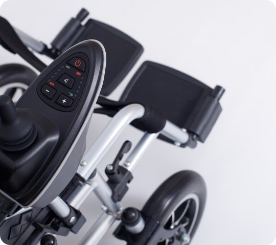 Lightweight Folding Power Wheelchairs