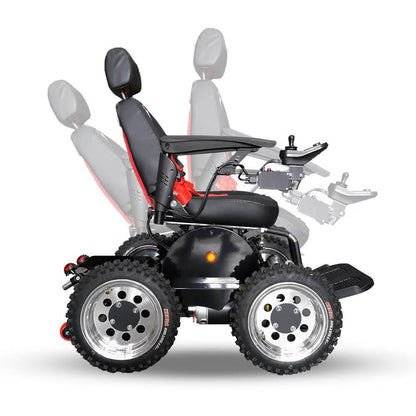 Wheelchair88 PW-4x4Q All-Terrain Power Wheelchair