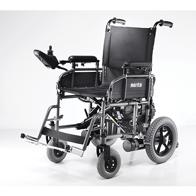 Merits Travel-Ease Folding Power Wheelchair P101