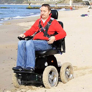 Wheelchair88 PW-4x4Q All-Terrain Power Wheelchair